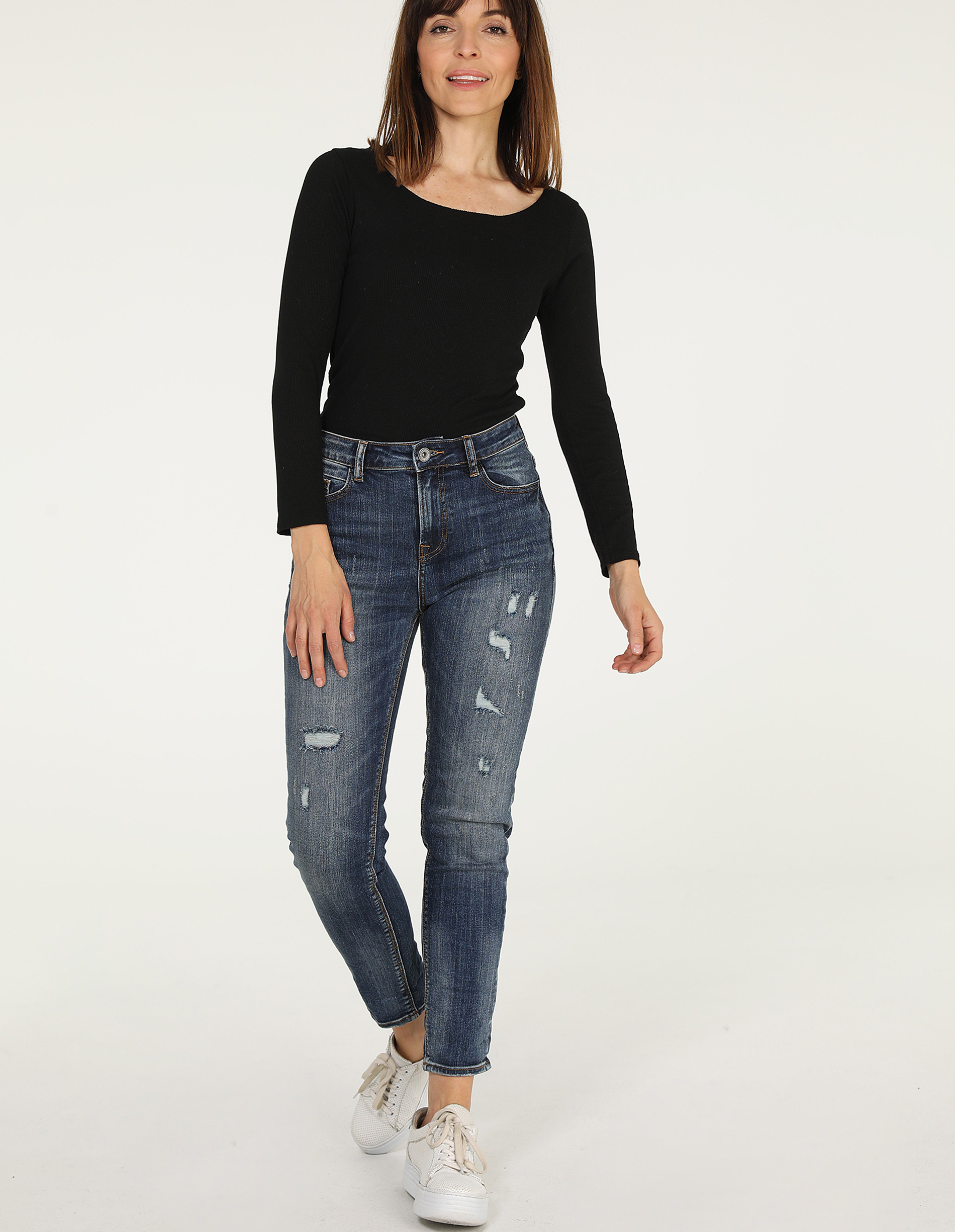 Spodnie Z Przetarciami 42 7137 Jeansspodnie Z Przetarciami 42 7137 Jeans Sklep Internetowy 9003