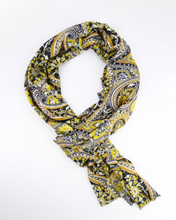 SZAL W PAISLEY 135-112418 YELLO