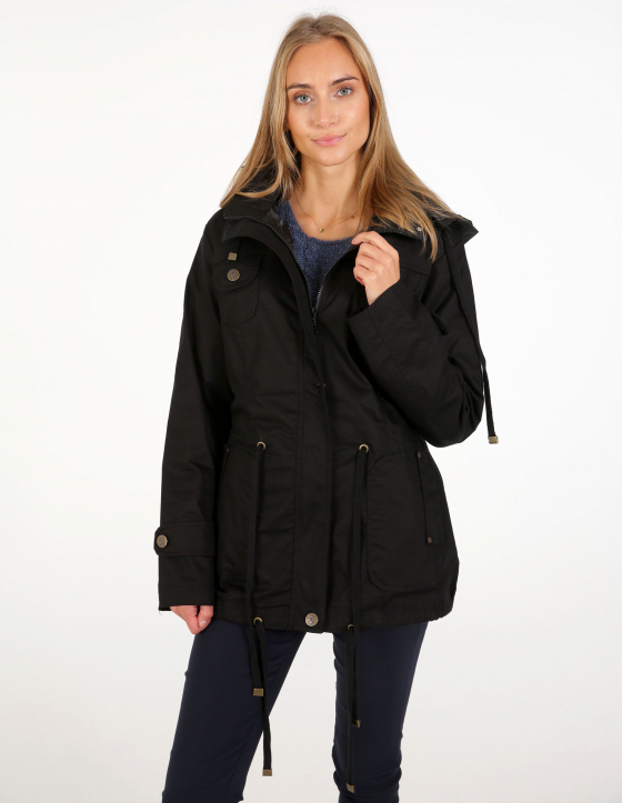 CZARNA PARKA EMMA BLACK