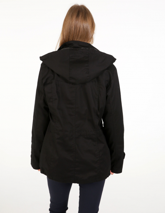 CZARNA PARKA EMMA BLACK