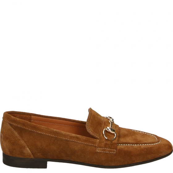 ZAMSZOWE MOKASYNY 0077614 TAN