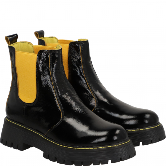 SKÓRZANE WORKERY 0108307 BLACK-YE