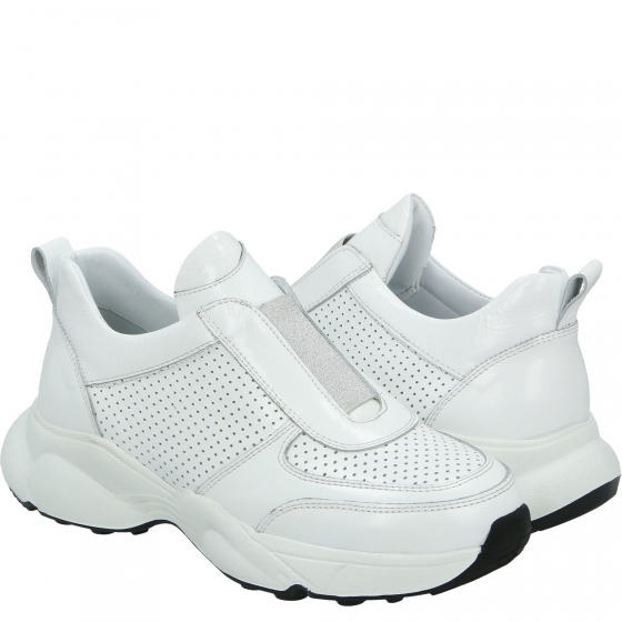 SNEAKERSY DAMSKIE 0137 410 WHITE