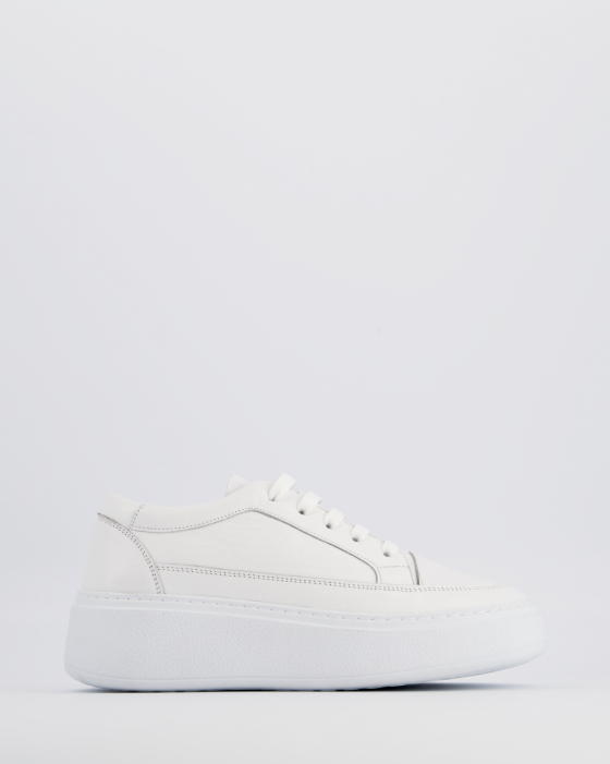 BIAŁE SNEAKERSY DAMSKIE 01801-71 WHITE