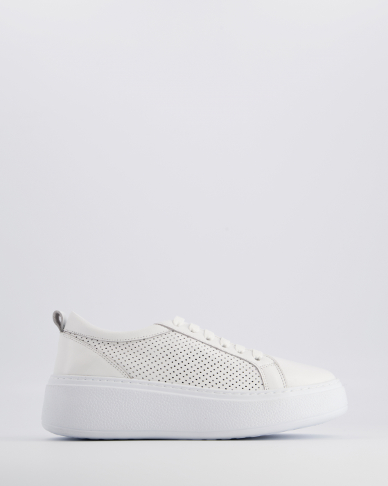 BIAŁE SNEAKERSY DAMSKIE 01801-72 WHITE