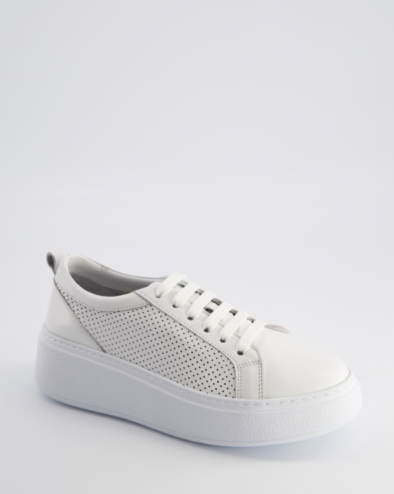 BIAŁE SNEAKERSY DAMSKIE 01801-72 WHITE