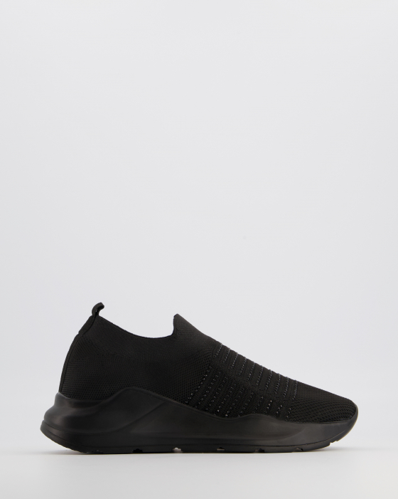 SNEAKERSY DAMSKIE 031404-1 BLACK