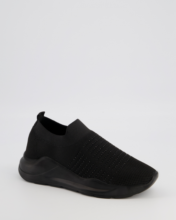 SNEAKERSY DAMSKIE 031404-1 BLACK