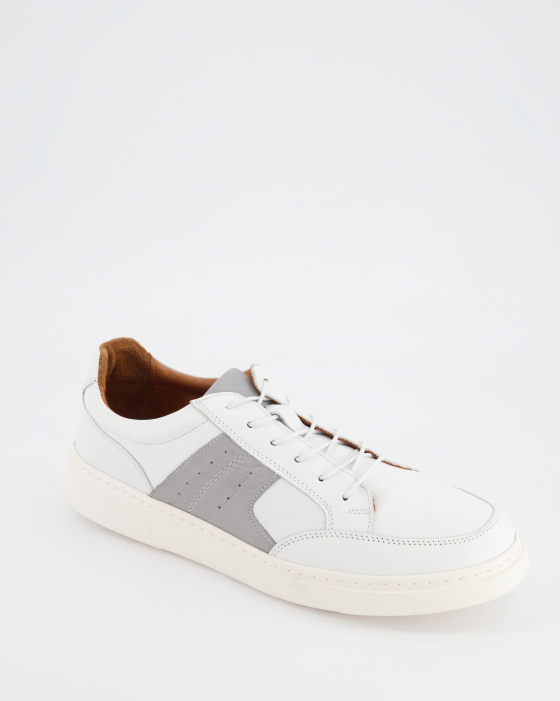 MĘSKIE SNEAKERSY 04762 WHITE-TOPO