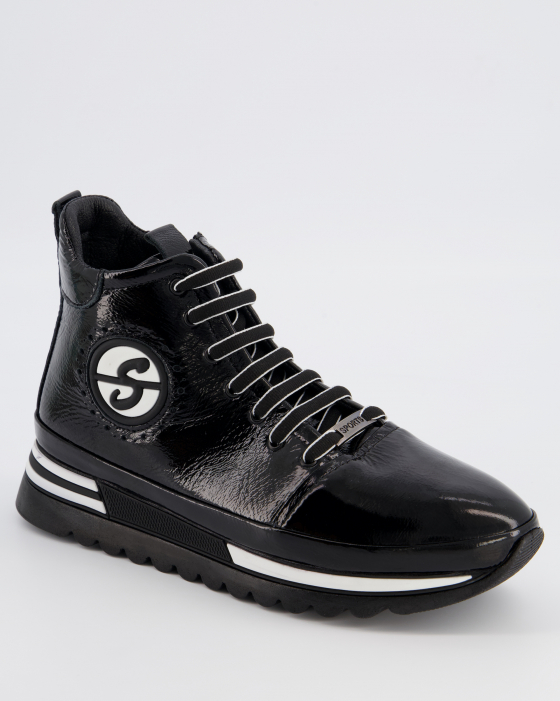 LAKIEROWANE SNEAKERSY 0517514 BLACK