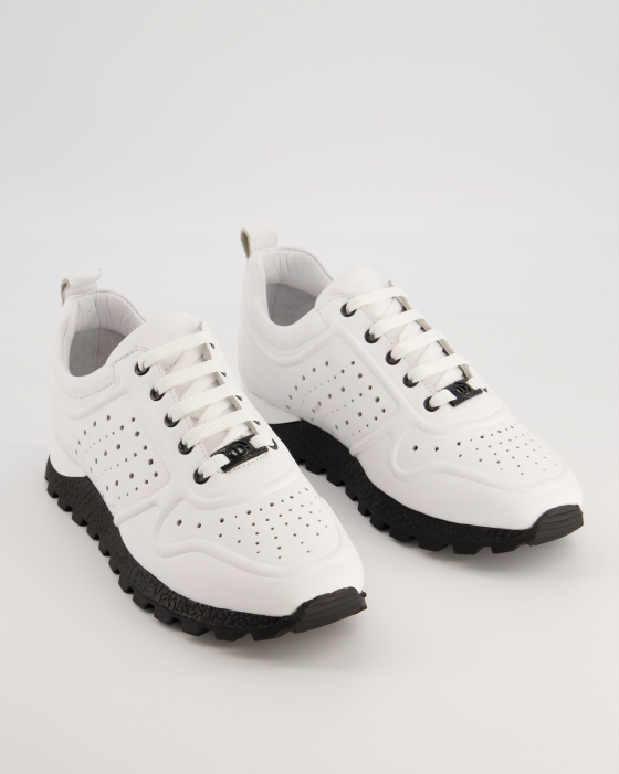 BIAŁE SNEAKERSY DAMSKIE 082650 WHITE