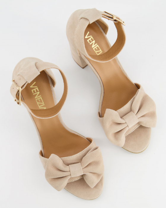 ZAMSZOWE SANDAŁY 101492 CAM BEIGE