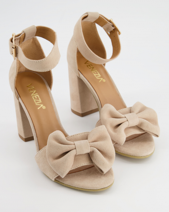 ZAMSZOWE SANDAŁY 101492 CAM BEIGE