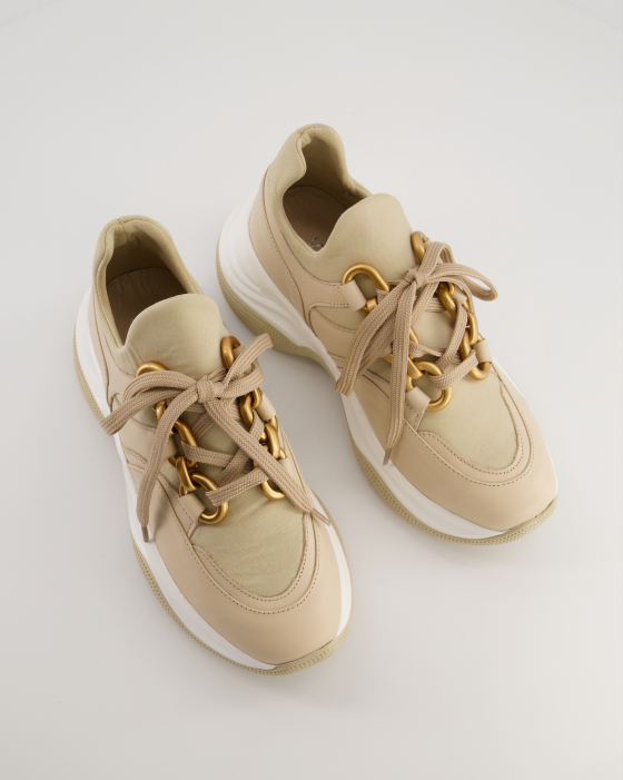 SNEAKERSY DAMSKIE 106004 CREAM