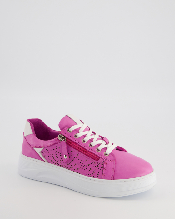 SNEAKERSY DAMSKIE 131163 FUXIA