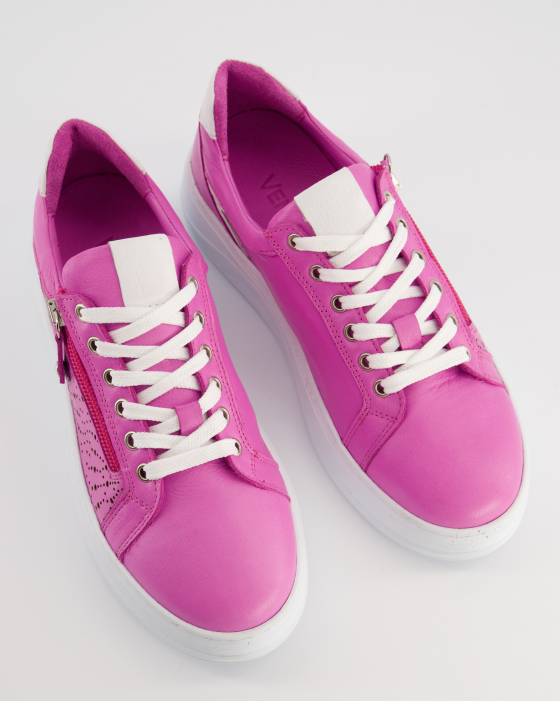 SNEAKERSY DAMSKIE 131163 FUXIA