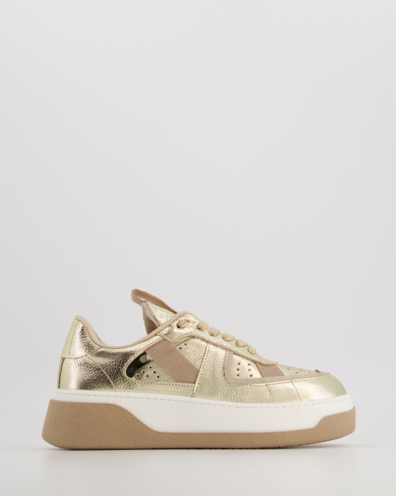 SNEAKERSY NA PLATFORMIE 146001 GOLD