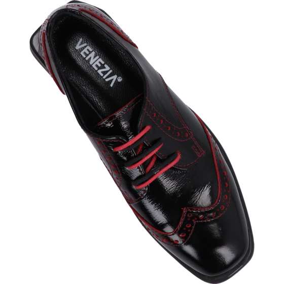 PÓŁBUTY DAMSKIE 1815 BLACK-RED