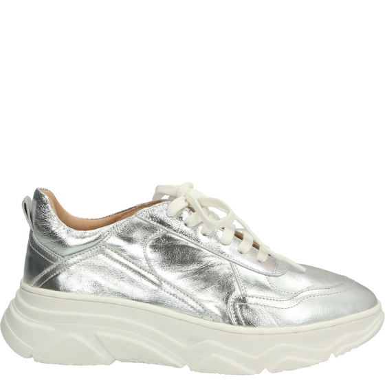 SNEAKERSY NA MASYWNEJ PODESZWIE 20-067 SILVER