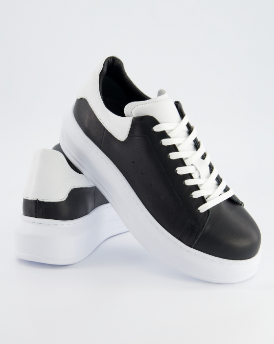 CZARNE SNEAKERSY 22421 LEA BLACK