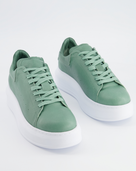 ZIELONE SNEAKERSY 22421 LEA MINT