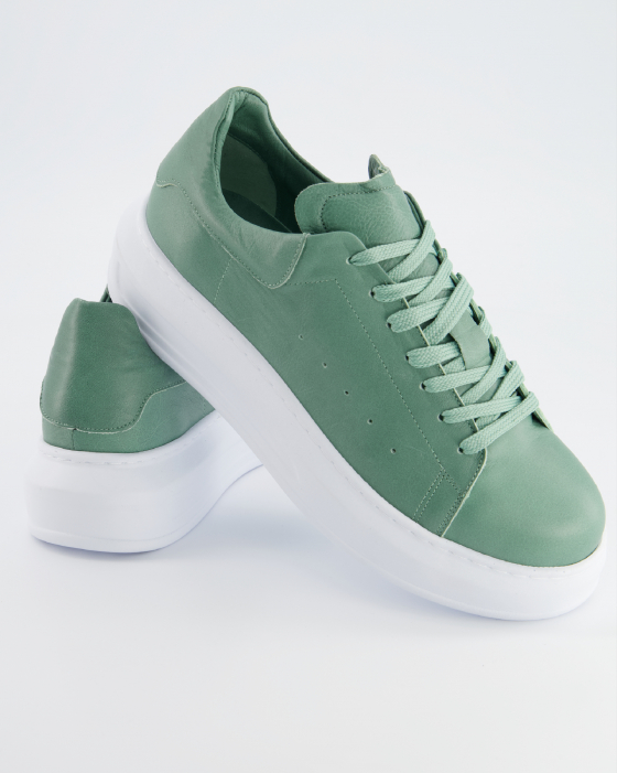 ZIELONE SNEAKERSY 22421 LEA MINT