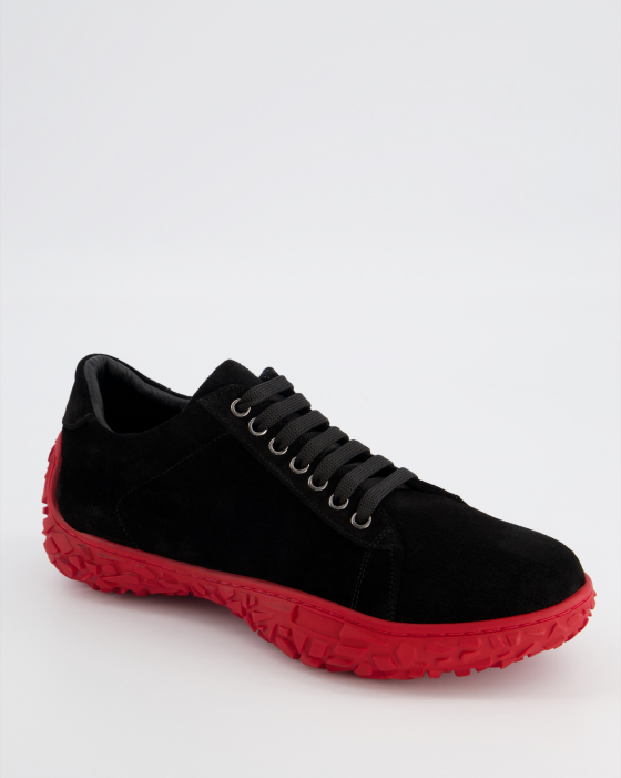 SNEAKERSY DAMSKIE 231150 BLACK-RE