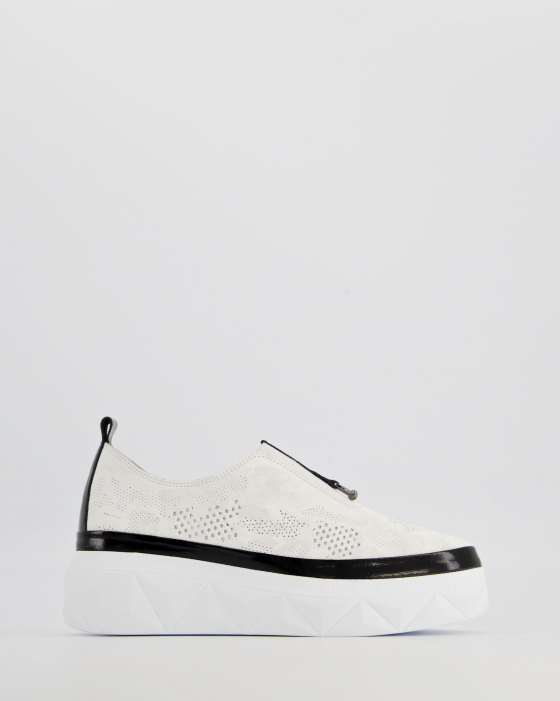 SNEAKERSY DAMSKIE 352614 WHITE-BLA