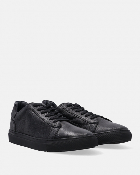 CZARNE SNEAKERSY MĘSKIE 436-1 BLACK