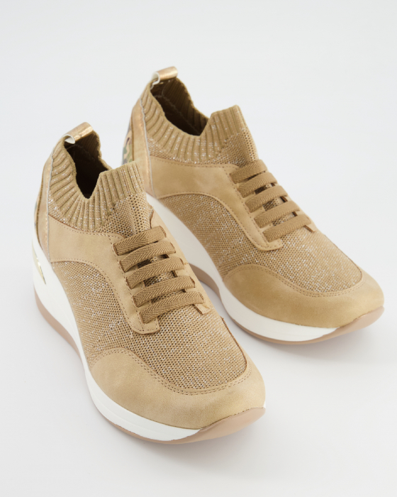 BEŻOWE SNEAKERSY 50C1205 BEIGE