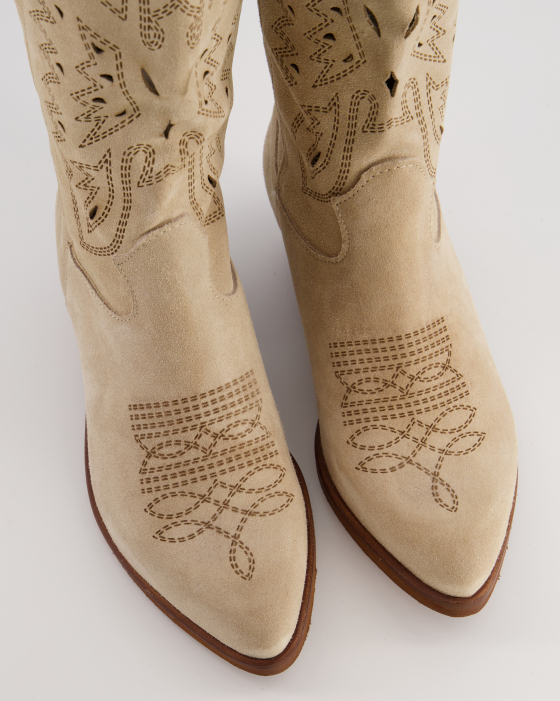 ZAMSZOWE KOWBOJKI 553 VEL BEIGE