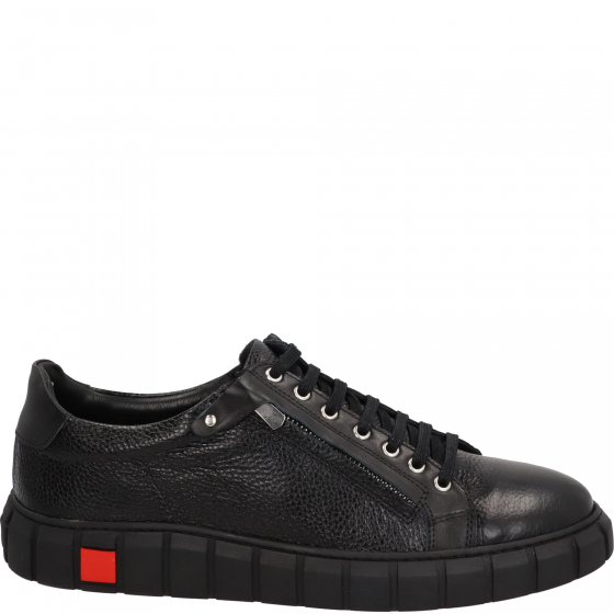 SNEAKERSY MĘSKIE  6771F LEAT BLACK