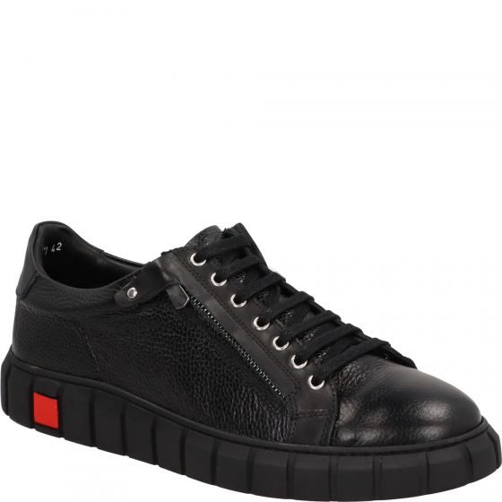 SNEAKERSY MĘSKIE  6771F LEAT BLACK