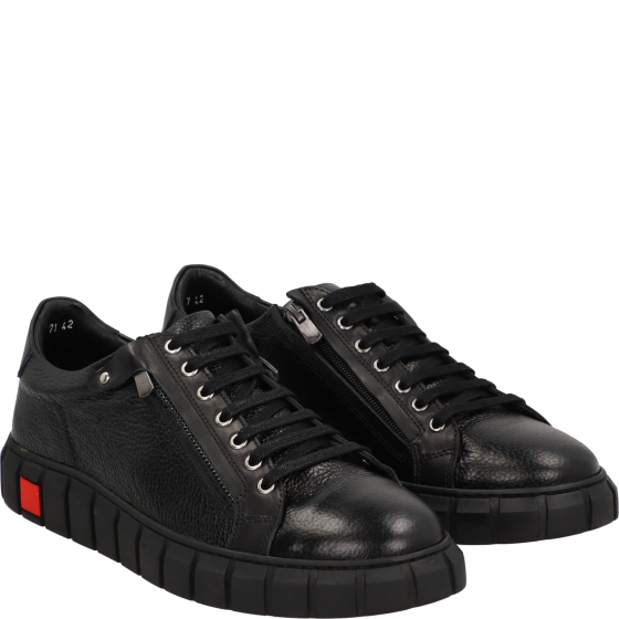 SNEAKERSY MĘSKIE  6771F LEAT BLACK