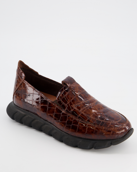 SNEAKERSY DAMSKIE 0229 553 BROWN