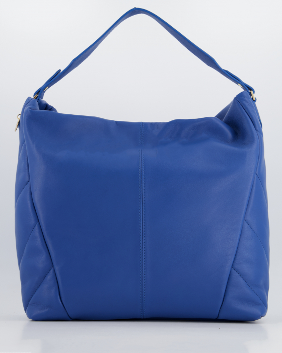 SKÓRZANA SHOPPERKA 7631 NAPPA BLU