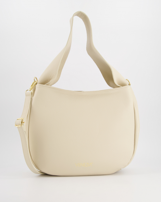 BEŻOWA TORBA NA RAMIĘ  A-5227 DOL BEIGE