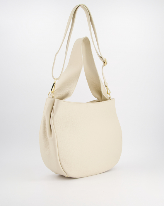 BEŻOWA TORBA NA RAMIĘ  A-5227 DOL BEIGE