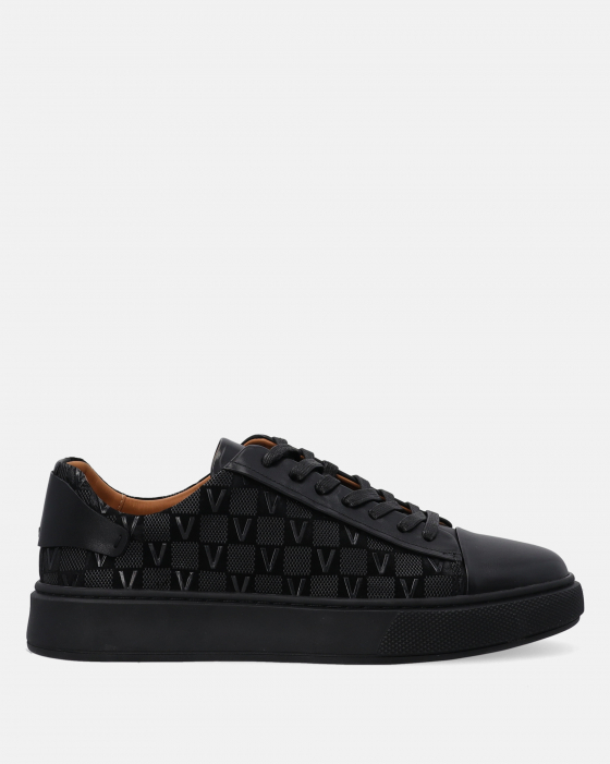 CZARNE SNEAKERSY MĘSKIE K182391-V06 BLAC