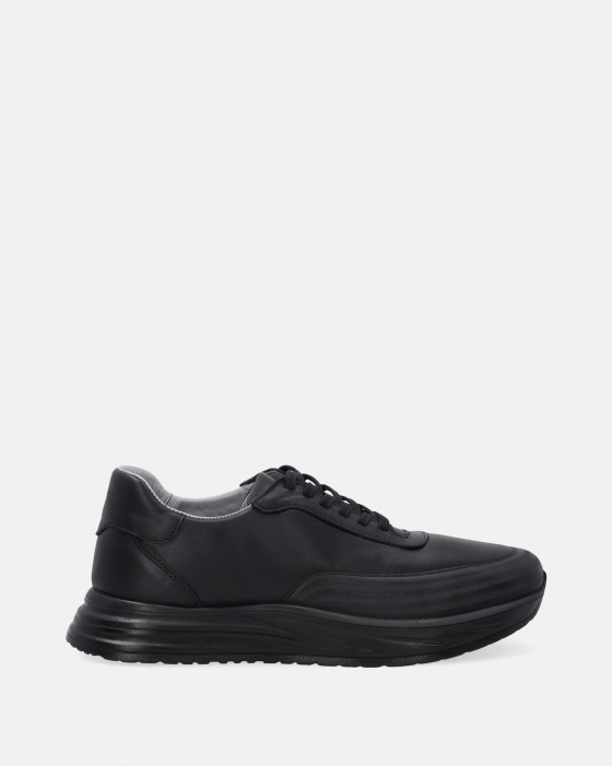 CZARNE SNEAKERSY MĘSKIE RAM9754-2 BLK