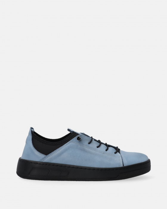 Niebieskie damskie buty sportowe S201LEBUOSP007