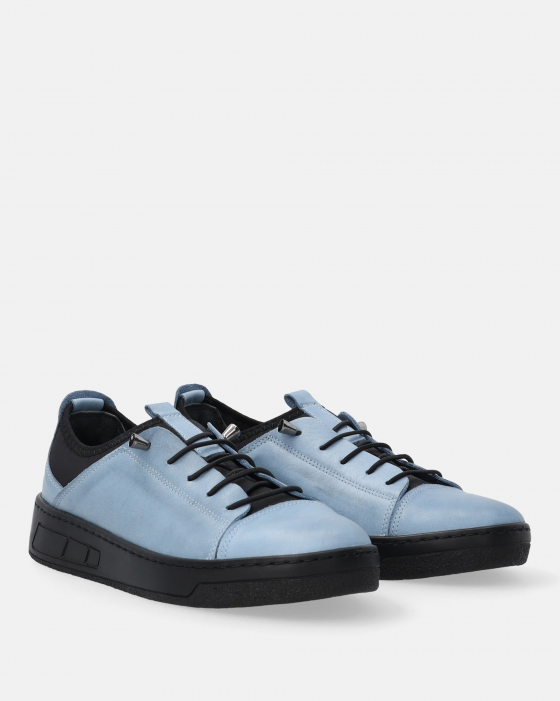 Niebieskie damskie buty sportowe S201LEBUOSP007