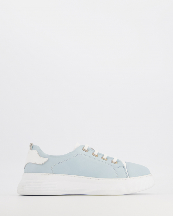 SNEAKERSY DAMSKIE SW524 BLU-WHI