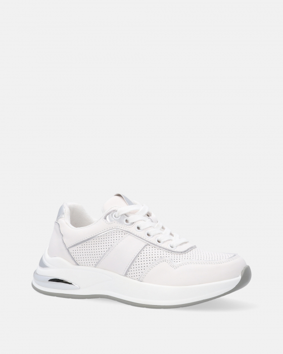 BIAŁE SNEAKERSY DAMSKIE TW24S6212802 WHI