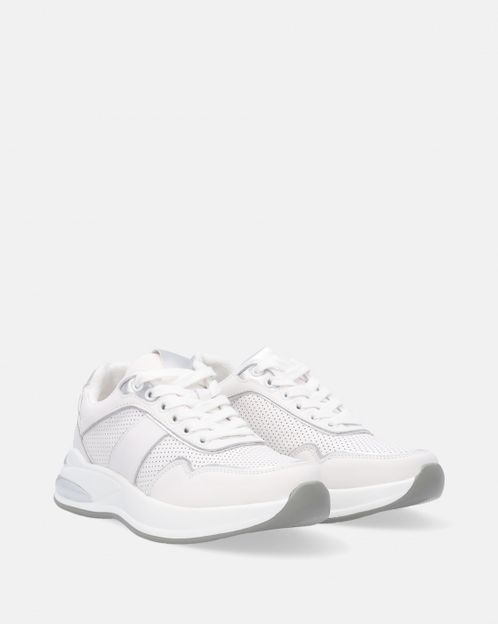 BIAŁE SNEAKERSY DAMSKIE TW24S6212802 WHI