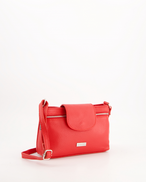 Czerwona torebka crossbody W095LERETOR097