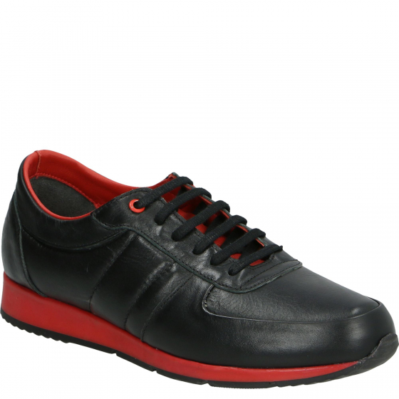 SPORTOWE PÓŁBUTY MĘSKIE WM124 BLACK-RED