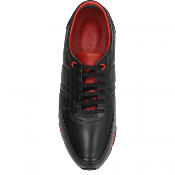 SPORTOWE PÓŁBUTY MĘSKIE WM124 BLACK-RED