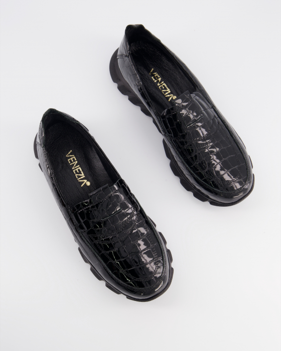 SNEAKERSY DAMSKIE 0229 501 BLACK